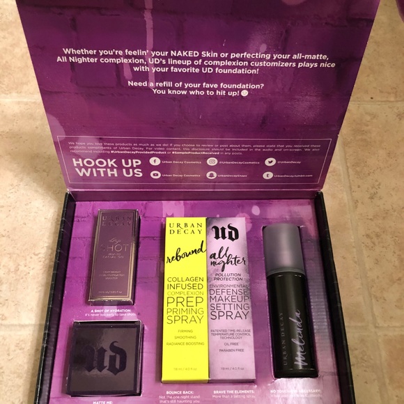 Urban Decay Other - Urban Decay Set Box - 5 Piece Collection Set - NIB